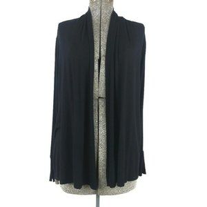 Ellen Tracy Open Front Drape Cardigan Size M E10